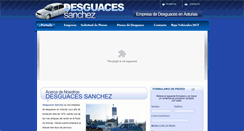 Desktop Screenshot of desguacessanchez.com
